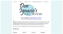 Desktop Screenshot of donignacio.com