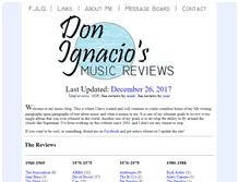 Tablet Screenshot of donignacio.com
